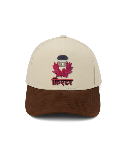 क्रिएटर - EMBROIDERED SUEDE CAP