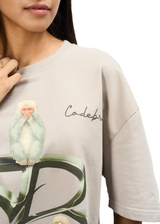 TEEN BANDAR- OVERSIZED FIT PRINTED T-SHIRT