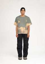POWERLESS INFLUENCE- OVERSIZED FIT PRINTED T-SHIRT