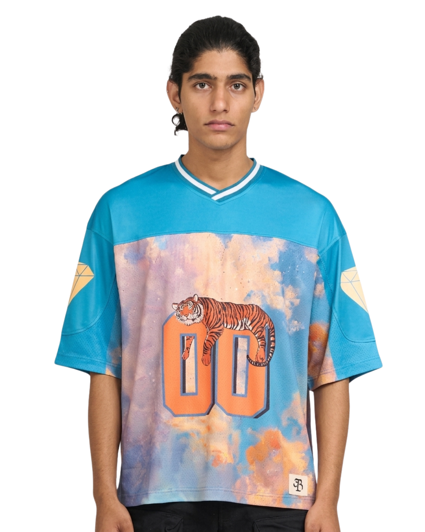 SAB HOJAYEGA - OVERSIZED FIT PRINTED JERSEY