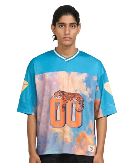 SAB HOJAYEGA - OVERSIZED FIT PRINTED JERSEY