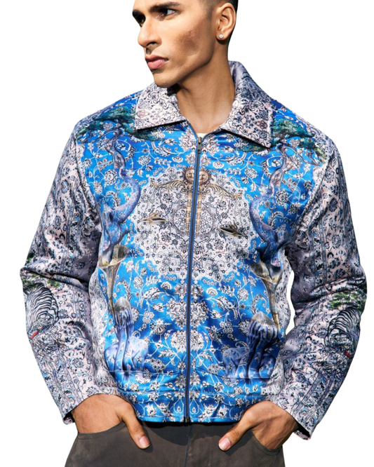 100M SWIM - REGULAR FIT  PRINTED JACKET
