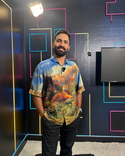 प्रकृति- RELAXED FIT PRINTED SHIRT