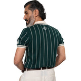 VINTAGE GOLF POLO - YARN-DYED JACQUARD KNIT
