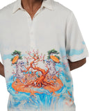 Trippy Paradise - Relaxed Fit Printed Shirt