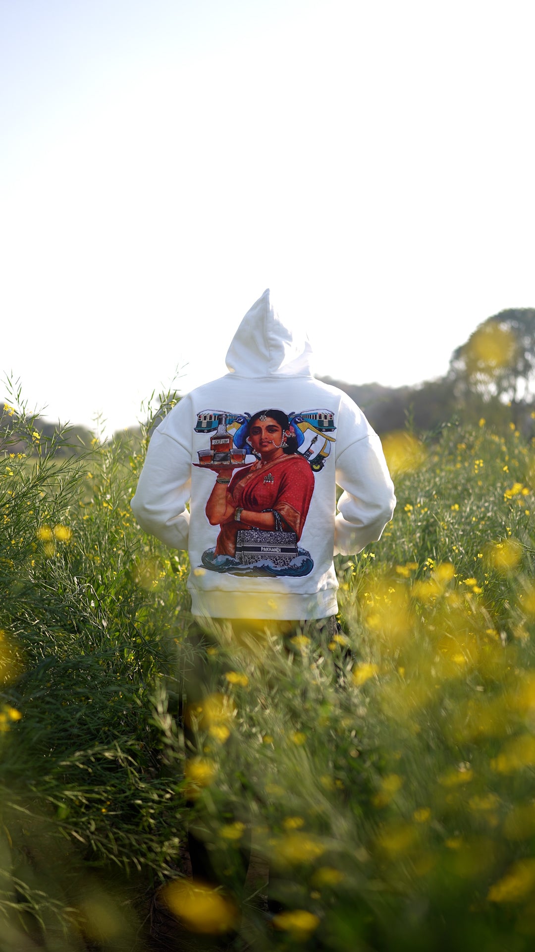 PAKHANDI - REGULAR FIT EMBROIDERED HOODIE