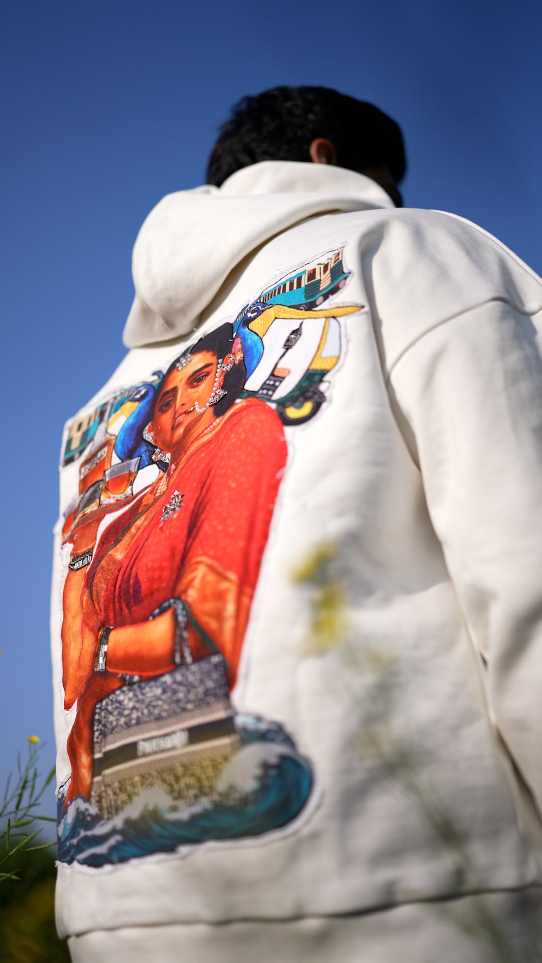PAKHANDI - REGULAR FIT EMBROIDERED HOODIE