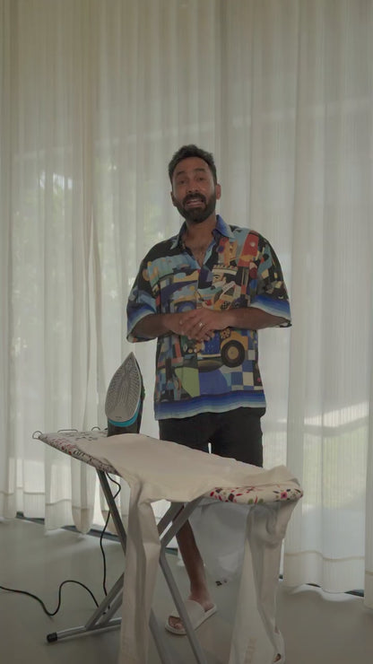 THE UNWANTED COLOR PALETTE-RELAXED FIT PRINTED SHIRT