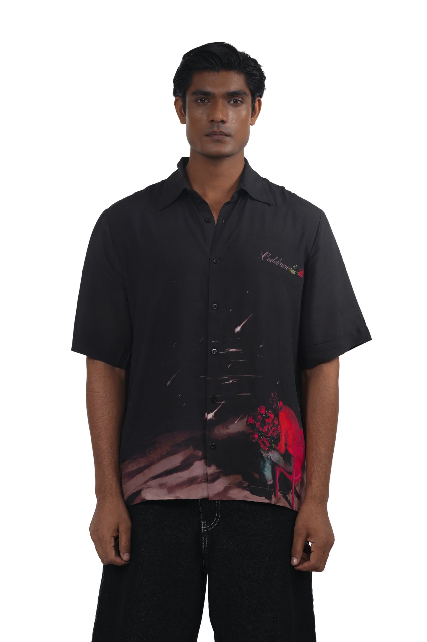 THE FALLEN STAR- RELAXED FIT PRINTED SHIRT
