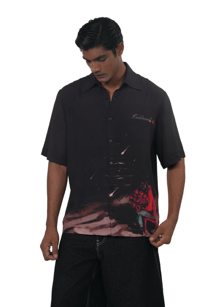 THE FALLEN STAR- RELAXED FIT PRINTED SHIRT