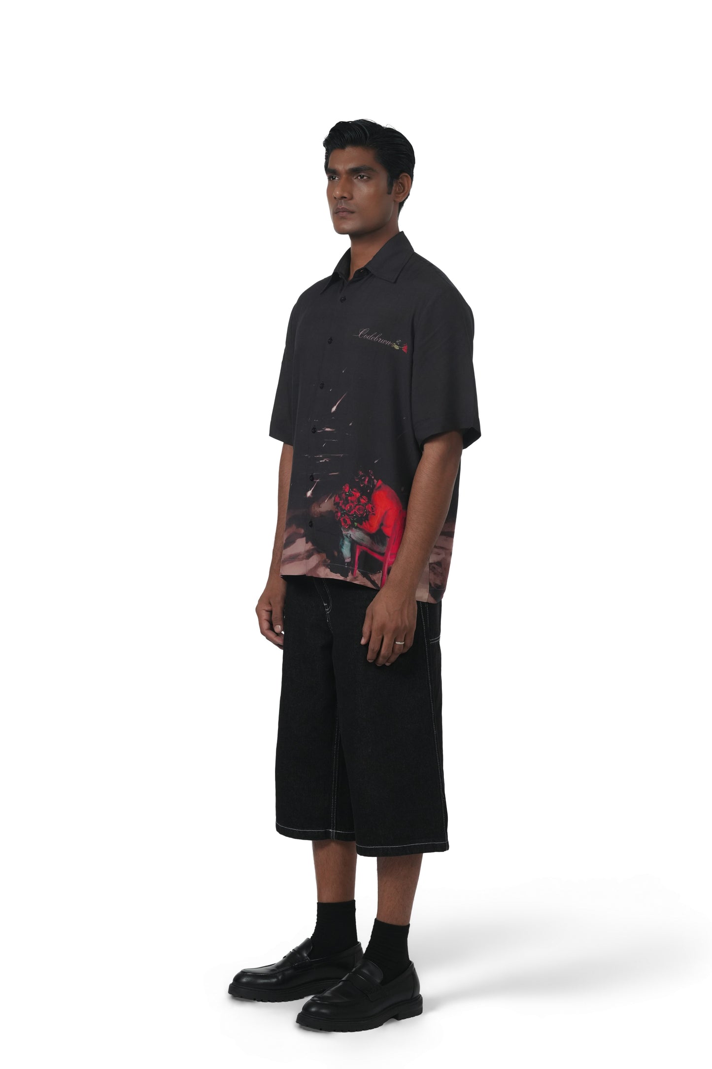 THE FALLEN STAR- RELAXED FIT PRINTED SHIRT